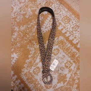 CHEETAH PRINT belt